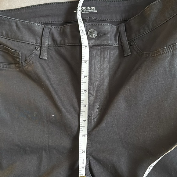 Chicos Jeggings Black size 6 regular - Picture 6 of 9